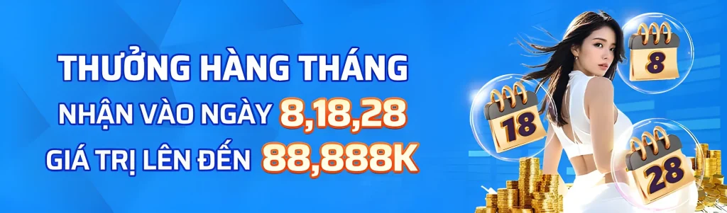 Tv8828 thưởng ngày hội thành viên nhận 88.888k